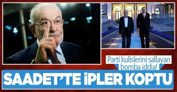 Saadet Partisi’nde ipler kopmuş durumda