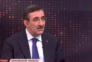 Cumhurbaşkanı Yardımcısı Cevdet Yılmaz, A Haber ekranlarında önemli açıklamalarda bulundu