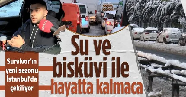 İstanbul’da geceyi araçlarında geçiren vatandaşlar isyan etti: Su ve bisküvi ile duruyorum