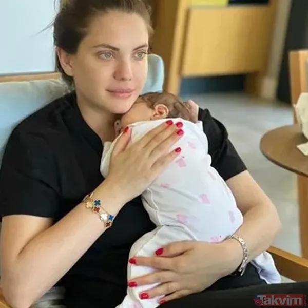 Görümce’nin yıldızı Eda Ece “Evimizin tatlışkosu” deyip paylaştı! Zevkle döşenmiş lüks evi dikkat çekti! Kızı Mina’nın odasına bakın... - 11