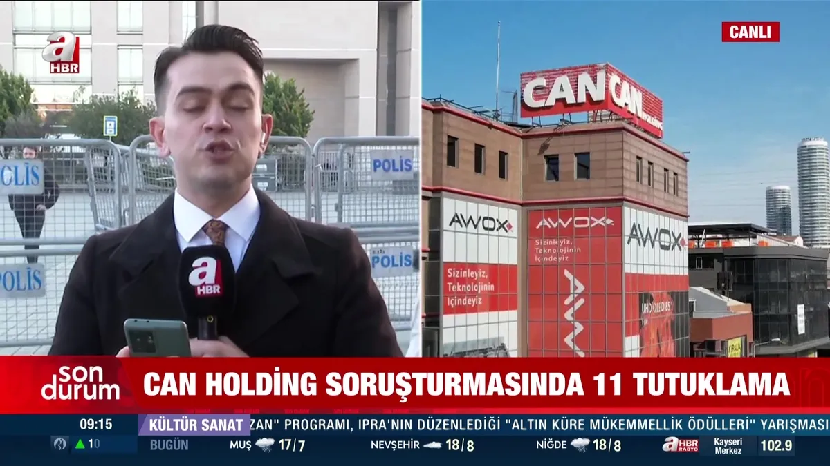 Can Holding soruşturmasında 11 tutuklama