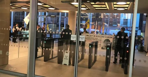 PKK yandaşlarından Londra'da provokasyon