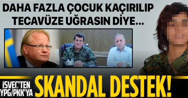SON DAKİKA: Terör sevici İsveç'in Savunma Bakanı Hultqvist'ten YPG/PKK'ya skandal destek