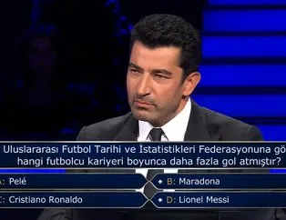 Pele, Maradona, Ronaldo, Messi... Kenan İmirzalıoğlu Kim Milyoner Olmak İster’de sordu, herkes araştırdı! En çok gol atan...