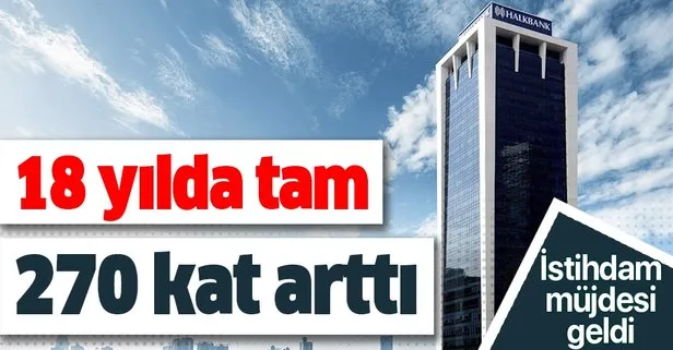 18 yılda 270 kat artırdı