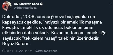 saglik-bakani-fahrettin-kocadan-beyaz-reform-paylasimi-1660592319136.jpg Sağlık Bakanı Fahrettin Koca'dan "Beyaz Reform" paylaşımı-1