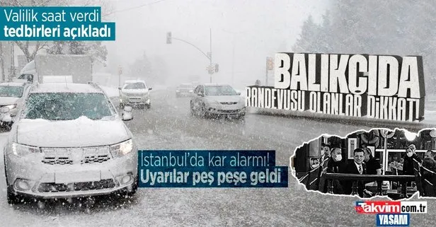 İstanbul’a uyarı üstüne uyarı! Kar yağışı günlerce sürecek! AFAD, Valilik ve MGM’den peş peşe açıklamalar | HAVA DURUMU