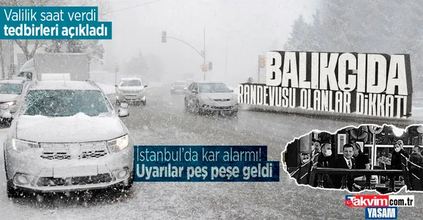 İstanbul'a uyarı üstüne uyarı! Kar yağışı günlerce sürecek! AFAD, Valilik ve MGM'den peş peşe açıklamalar | HAVA DURUMU