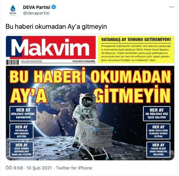 DEVA saldırdı Yeniçağ utanmadan çanak tuttu! Millet düşmanlarını kudurtmaktan gurur duyuyoruz!-6