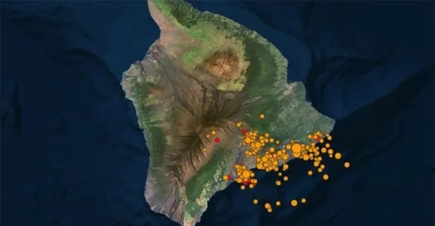 Hawaii bir günde 453 kez sallandı