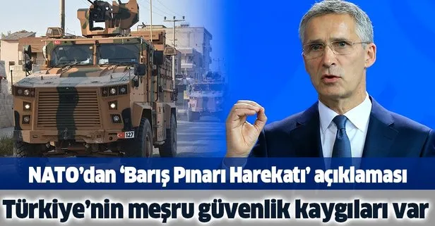 NATO’dan flaş Barış Pınarı Harekatı açıklaması: Türkiye’nin meşru güvenlik kaygıları var