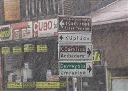 İstanbul’a beklenen kar geldi