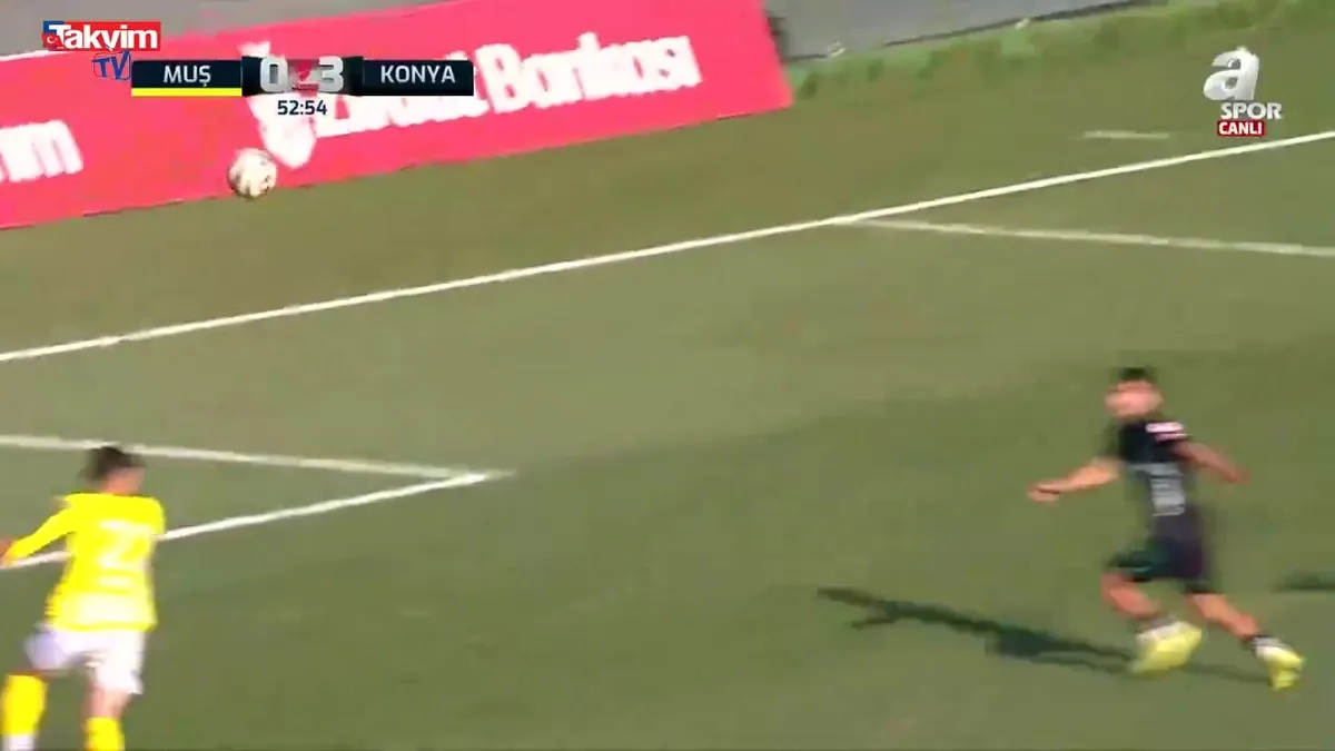 Gol: Melih Bostan | Muş Spor 0 - 3 Konyaspor