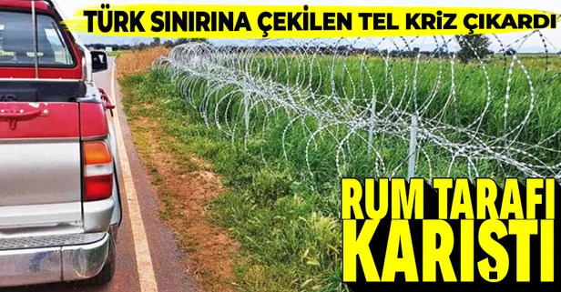 SON DAKİKA: Güney Kıbrıs Rum Yönetimi'nde kriz! Dikenli tel olay çıkardı