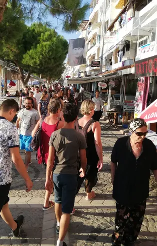 8 bin yatak, 150 bin tatilci var!