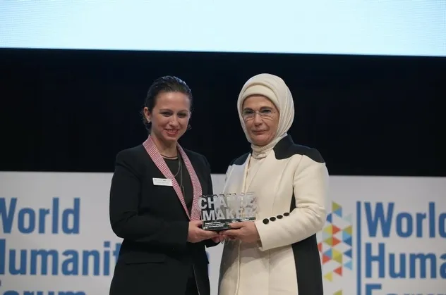Emine Erdoğan’a "Changemaker" ödülü