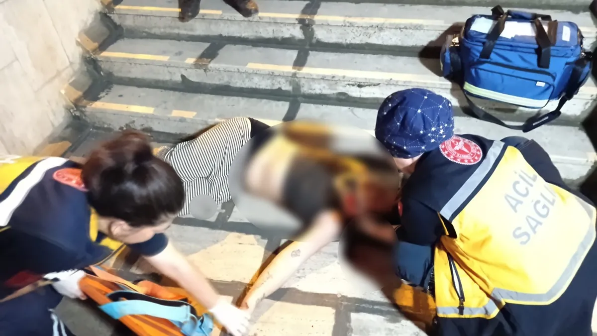 Safranbolu'da 4. kattan düşen genç kız ağır yaralandı, erkek arkadaşı gözaltına alındı