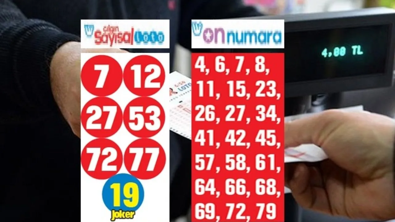 Sayısal Loto ve On Numara’da büyük ikramiye devretti