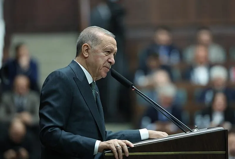 Başkan ve AK Parti Genel Başkanı Recep Tayyip Erdoğan, partisinin TBMM Grup Toplantısı'na katıldı. (AA)