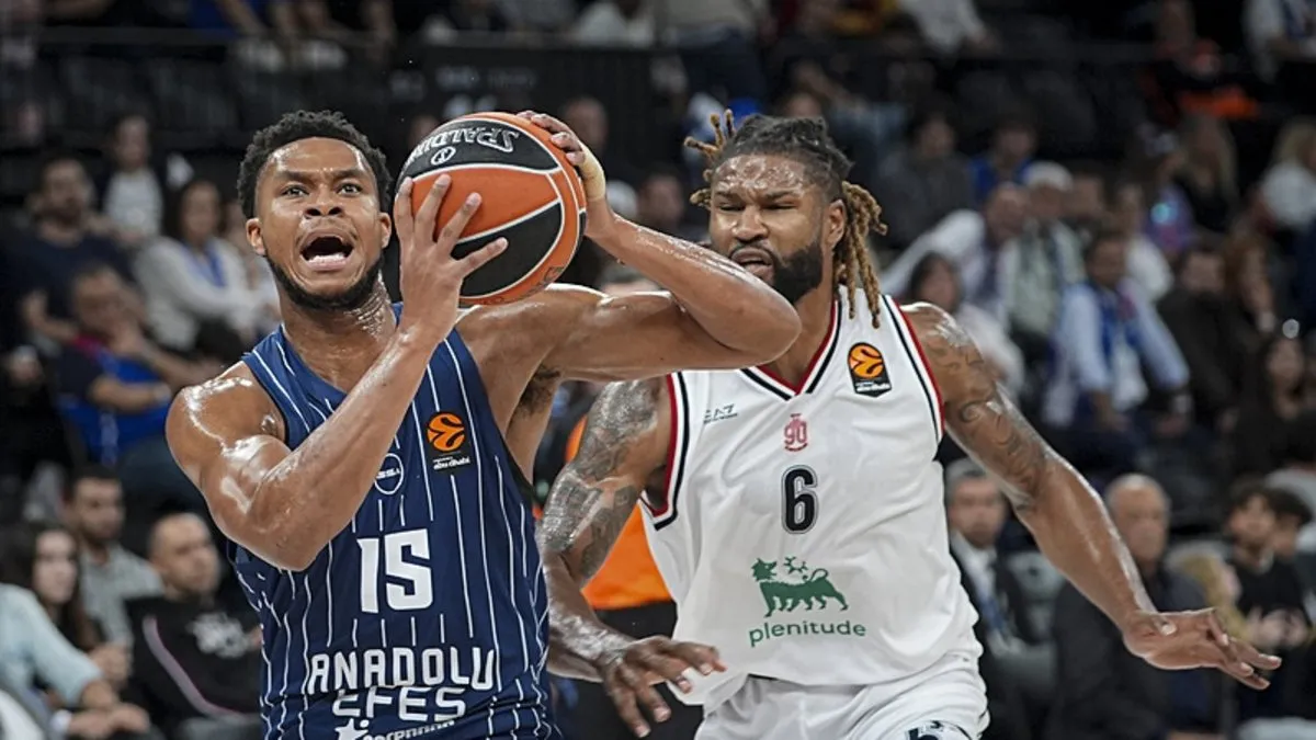 İki uzatma galibiyete yetmedi! Anadolu Efes - Olimpia Milano: - | MAÇ SONUCU