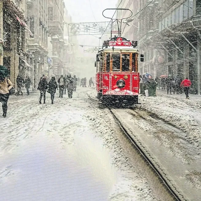 Kar geliyor
