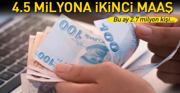 4.5 milyona ikinci maaş