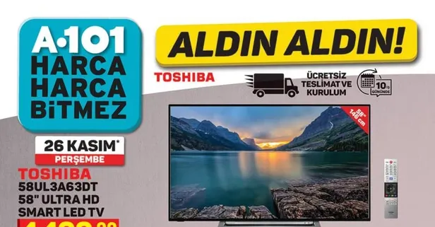 A101 aktüel ürünler 26 Kasım kataloğu! A101 aktüel ürünlerde bu hafta neler var?