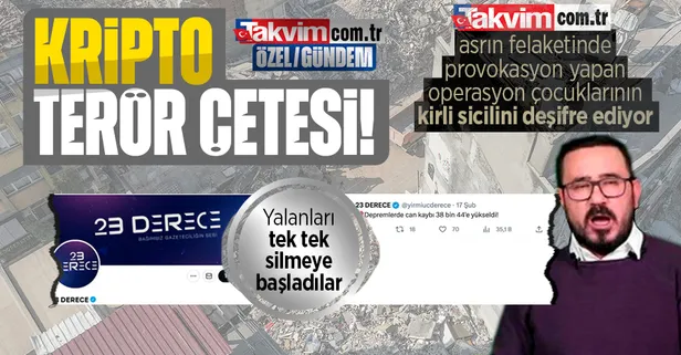 FETÖ'nün Twitter'daki operasyon ayağının deşifresi! '23 Derece' Gökhan Özbek'in dosyasını açtık: Sicil kirli, algı kirli, bağlantılar kirli