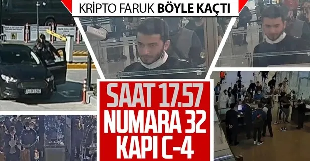 Son dakika: Kripto para borsası Thodex’in sahibi Faruk Fatih Özer’in yurt dışına kaçışının görüntüleri ortaya çıktı