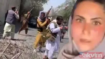 Afganistan sokaklarında kaos: Taliban karşıtı protestolarda kan donduran görüntü! Afgan kadın gizlice çekti...