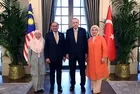 Başkan Erdoğan Külliye'de Malezya Başbakanı Enver ve eşini kabul etti