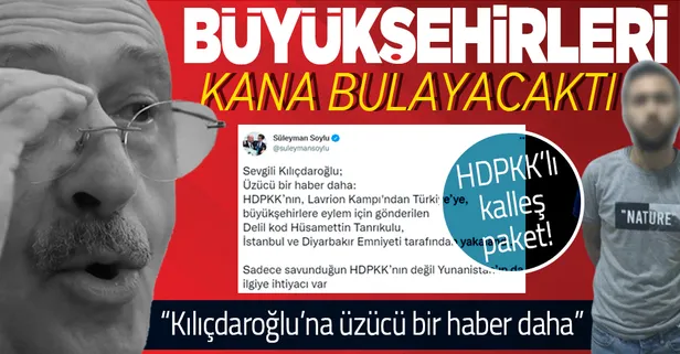 Son dakika: İçişleri Bakanlığı duyurdu! HDPKK'nın Yunanistan'daki Lavrion Kampı'ndan eylem için Türkiye’ye gönderilen terörist paketlendi
