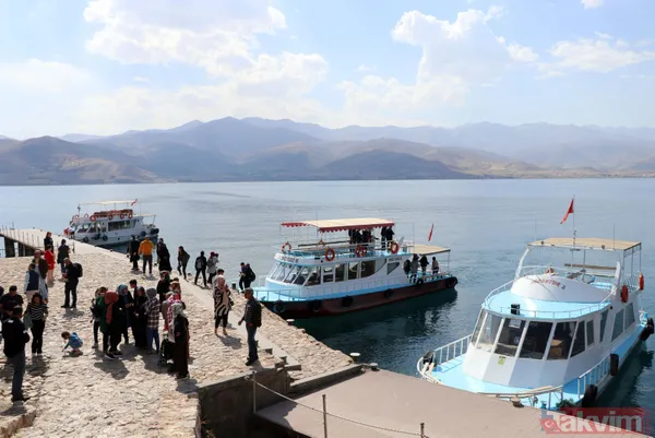 24 Mart 2020'dan sonra tekrar açıldı! Kapıköy Gümrük Kapısı'ndan giren İranlı turistler Akdamar Adası'nı gezdi - 17