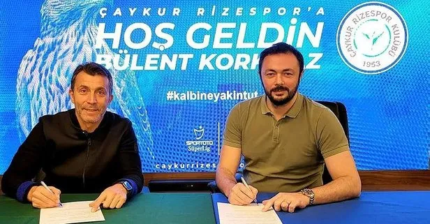 Çaykur Rizespor’da Bülent Korkmaz dönemi!