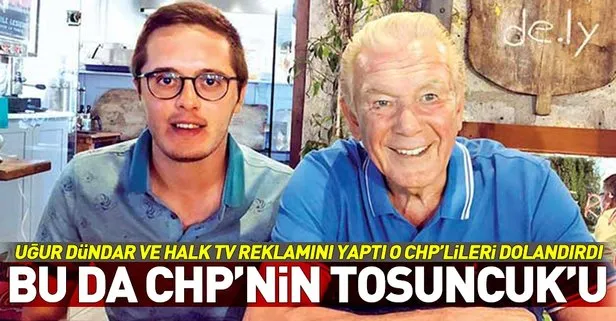 CHP'nin Tosuncuk'u CHP'li isimleri dolandırdı