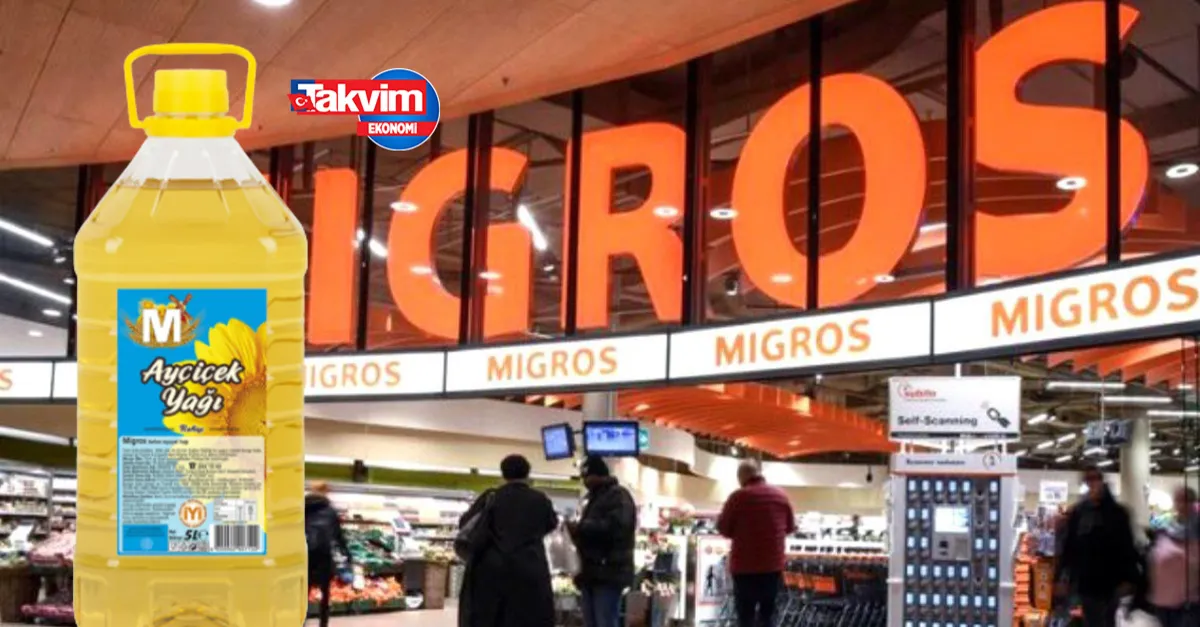 Ramazan geldi Migros’ta Ayçiçek yağı fiyatları güncellendi! Sıvı yağlarda SÜRPRİZ indirim! 1 Nisan 5 LT, 3 LT, 2 LT Migros Ayçiçek yağı fiyatları!