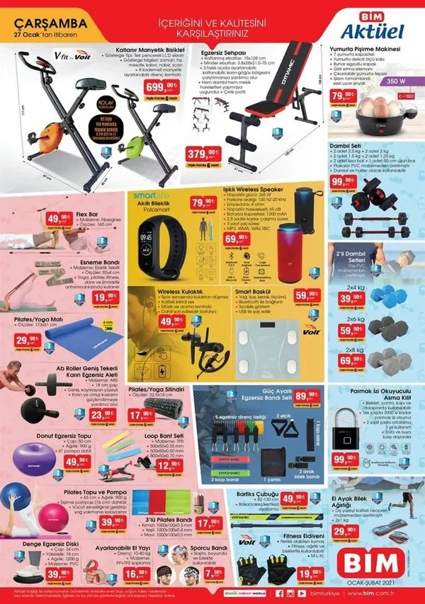 bim aktuel urunler 26 27 ocak 2021