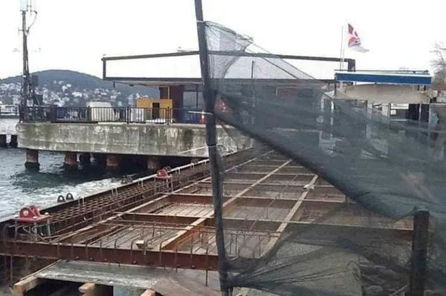 Heybeliada'daki kaçak iskele durduruldu! CHP'li İBB usulsüz olduğunu kabul etti