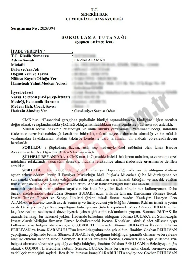 CHP'li Seferihisar Belediyesi’nde rüşvet havuzu patladı! Makamda pazarlık, çantayla teslimat-7