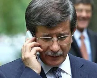 Davutoğlu’ndan Nihat Özdemir’e taziye telefonu