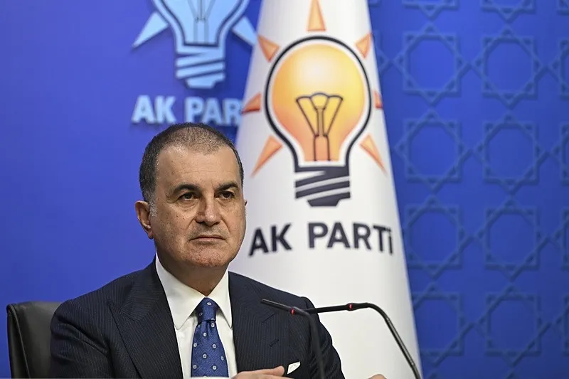 AK Parti Sözcüsü Çelik, partisinin MYK toplantısına ilişkin açıklamada bulundu (AA)