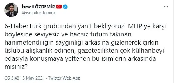 mhpden-haberturke-boykot-bahceli-paylasti-haberturk-tv-izlemiyorum-1620227566616.jpg MHP'den Habertürk'e boykot! Bahçeli paylaştı: Habertürk TV İzlemiyorum-9