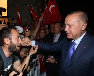 Son dakika: Başkan Erdoğandan ABDde baş döndüren trafik