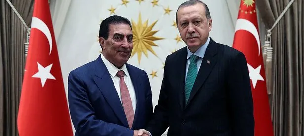 Erdoğan, Atıf et-Taravine’yi kabul etti
