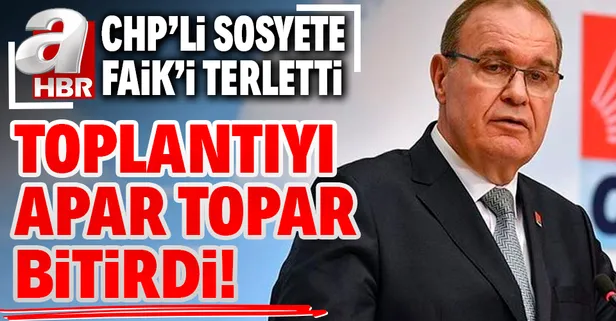 A Haber'den CHP'li Faik Öztrak'ı terleten "Şebi Arus" ve 'taciz - tecavüz' soruları: Apar topar toplantıyı bitirdi