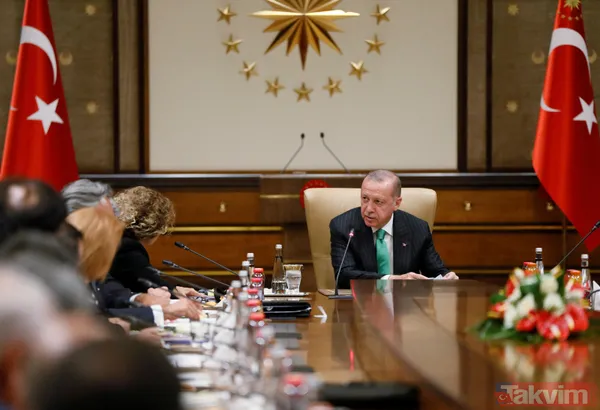 Son dakika... Cumhurbaşkanı Erdoğan ABD'li şirketlerle bir araya geldi - 12