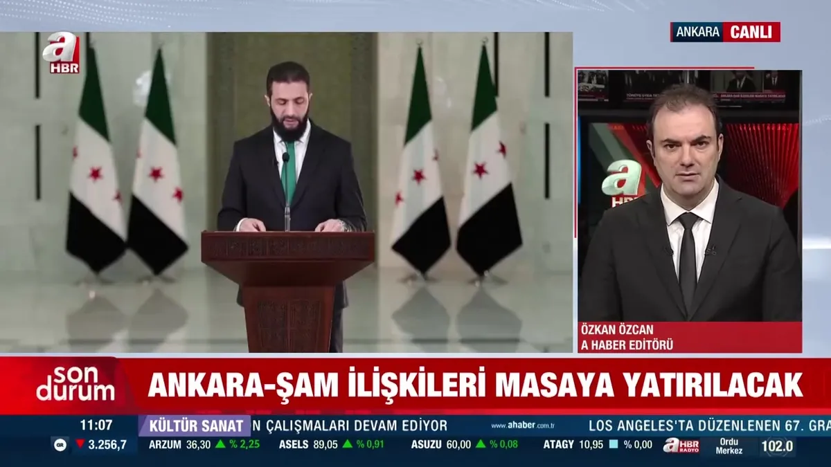 Suriye Cumhurbaşkanı Şara bugün Ankara'da!
