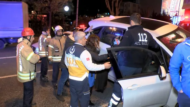 Araçlar üst üste çıktı! Alkollü sürücü gözaltında-3