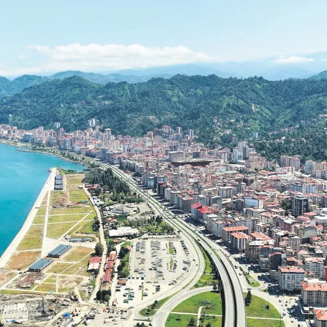 Rize’nin denize yaptığı dolgu ile Türkiye’nin yüzölçümü büyüdü