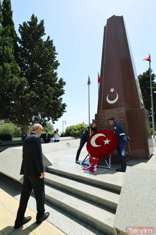 Başkan Recep Tayyip Erdoğan'dan Gardaş Azerbaycan'a ziyaret! Heyette Sinan Oğan da yer aldı - 3